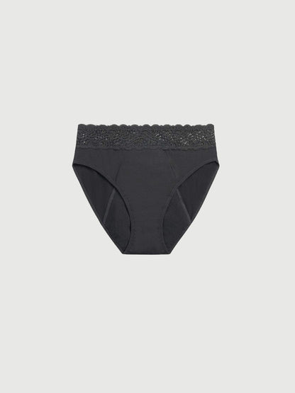Culotte d'incontinence taille haute dentelle