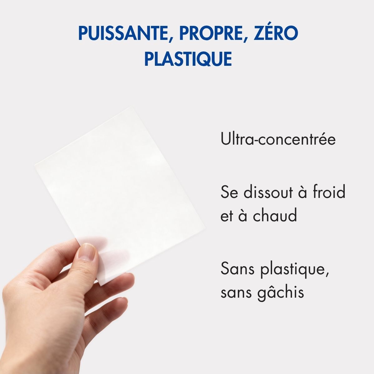 Feuilles de lessive