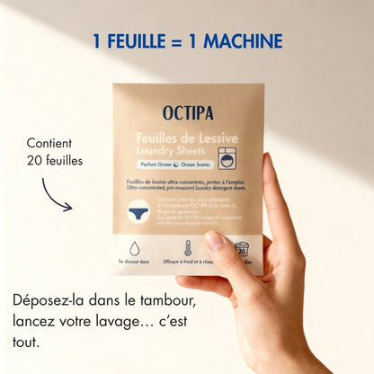 Feuilles de lessive