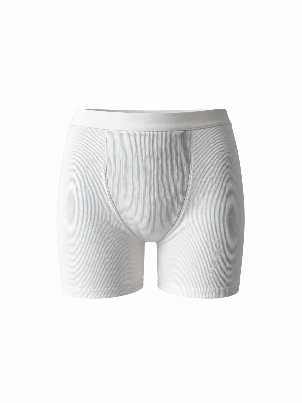 Boxer absorbant côtelé fuites urinaires Femme
