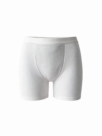 Boxer absorbant côtelé fuites urinaires Femme