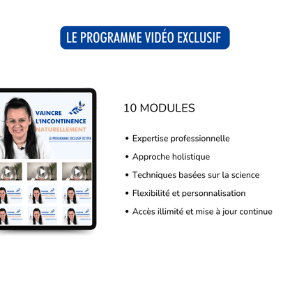 "Vaincre l'Incontinence Naturellement" : Programme Vidéo Exclusif Octipa