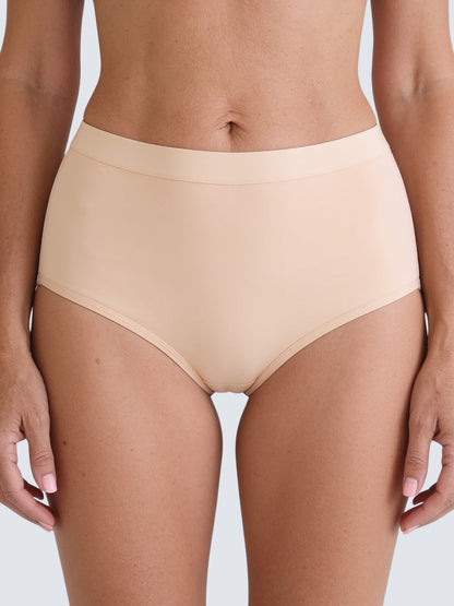 Culotte coton confort taille haute