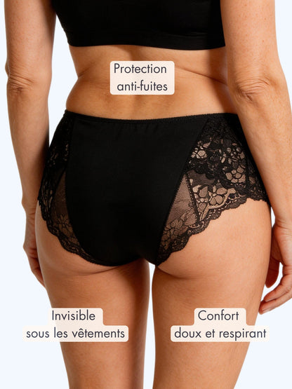 Culotte Julia dentelle d’incontinence